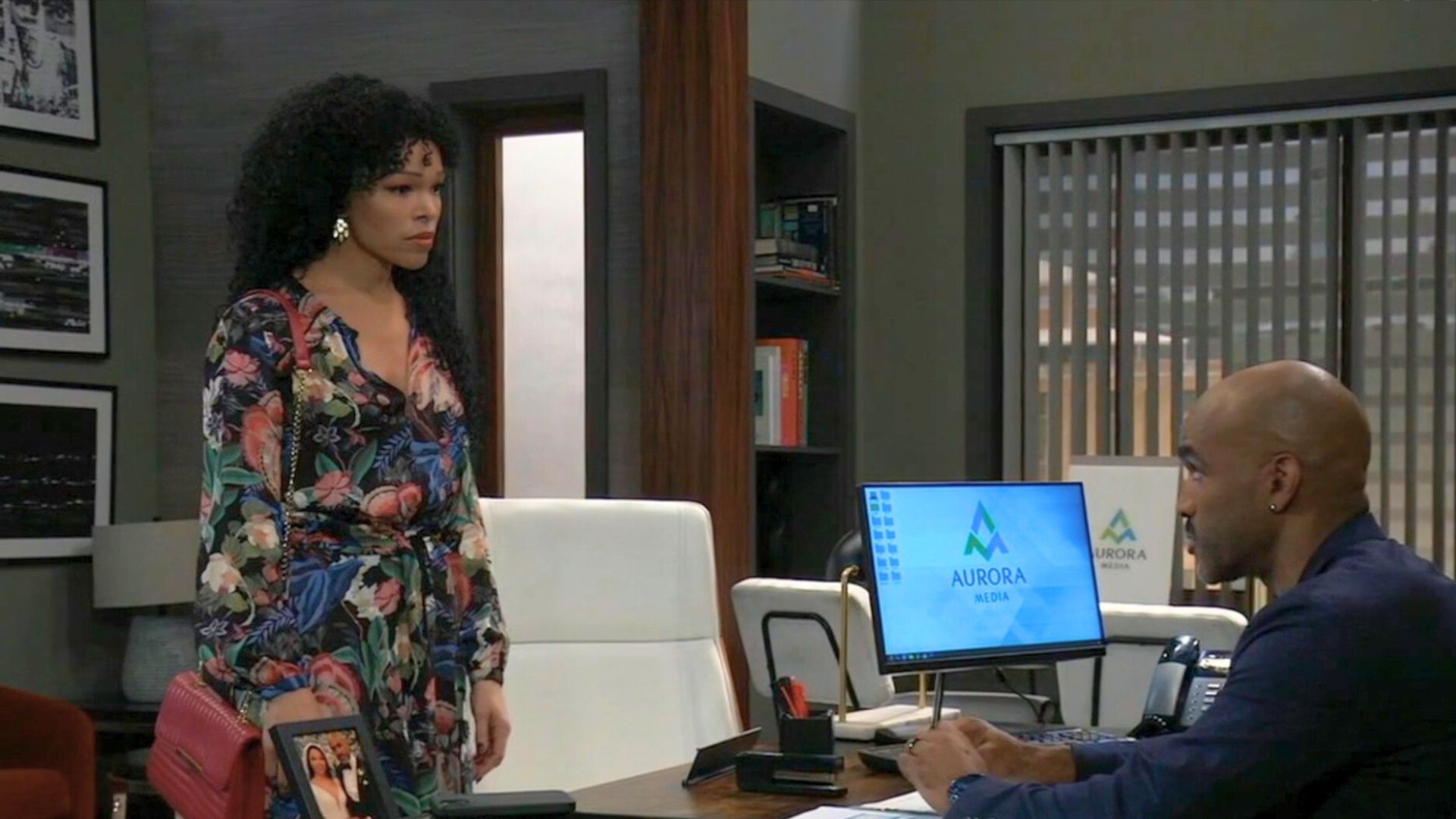 Portia speaks her truth to Curtis on General Hospital | Image: ABC