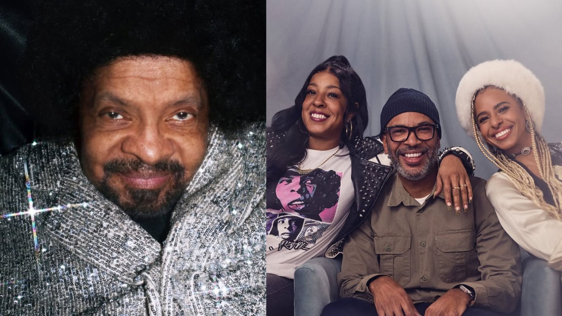 Sly Stone and his Kids - Sylvester Jr, Phunne and Novena (Image via Instagram/@therealrawsyl)