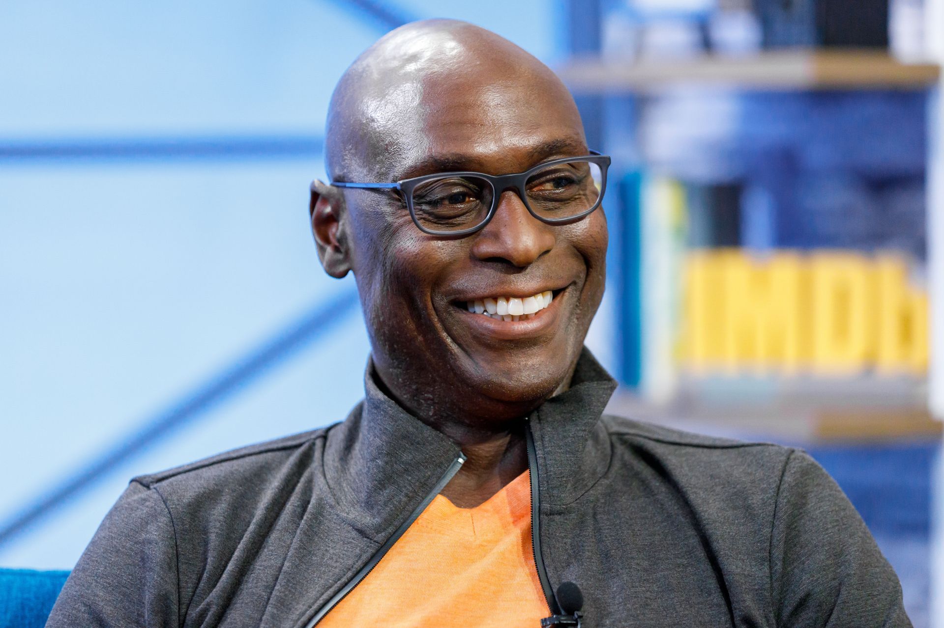 Lance Reddick Visits The IMDb Show - Source: Getty