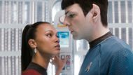 Spock and Uhura in Star Trek (2009) | Image via: Paramount