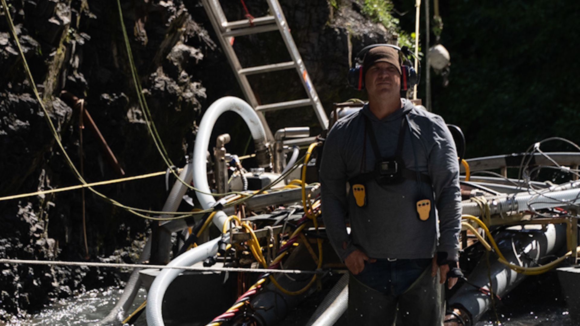 Dustin Hurt from Gold Rush: White Water | Image via Instagram/ @goldrushtv