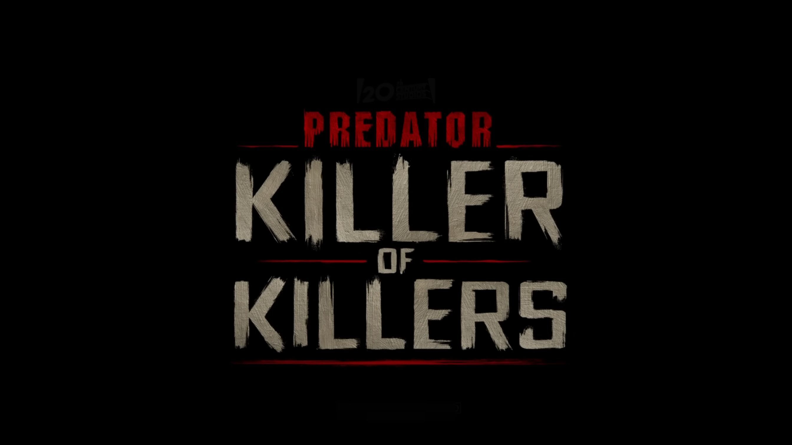 The official logo for Predator: Killer of Killers&nbsp;on Hulu (Image via YouTube/Hulu)