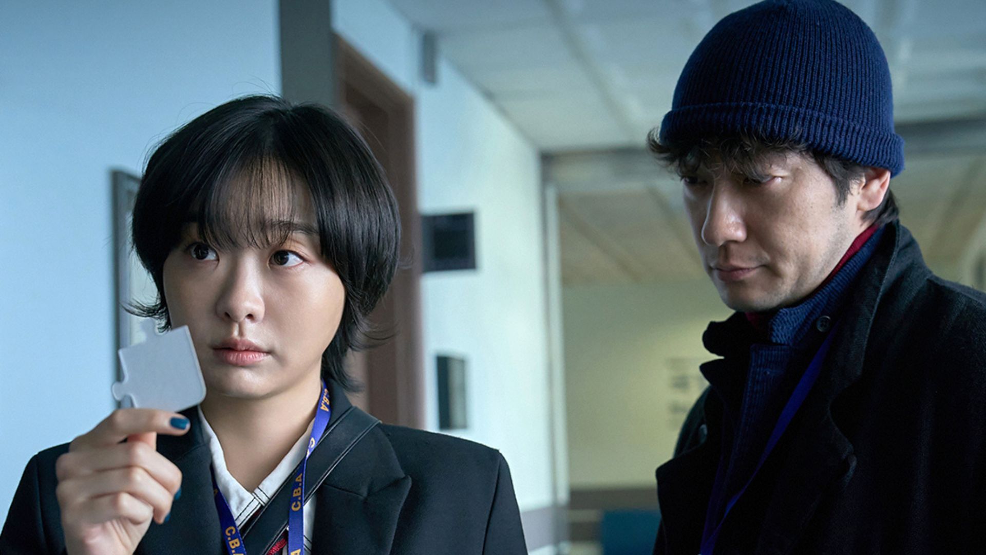 Kim Da-mi and Son Suk-ku in Nine Puzzles | Image via Instagram: disneypluskr