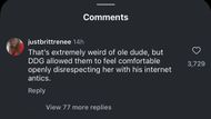 Comments under The Neighbourhood Talk's post about the rapper kicking out a streamer who s*xually objectified Halle Bailey. (Image via Instagram/@theneighbourhoodtalk)