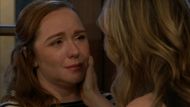 Not even Tessa's (Cait Fairbanks) gentle touch could get Mariah (Camryn Grimes) to change her mind on The Young and the Restless | Image: CBS
