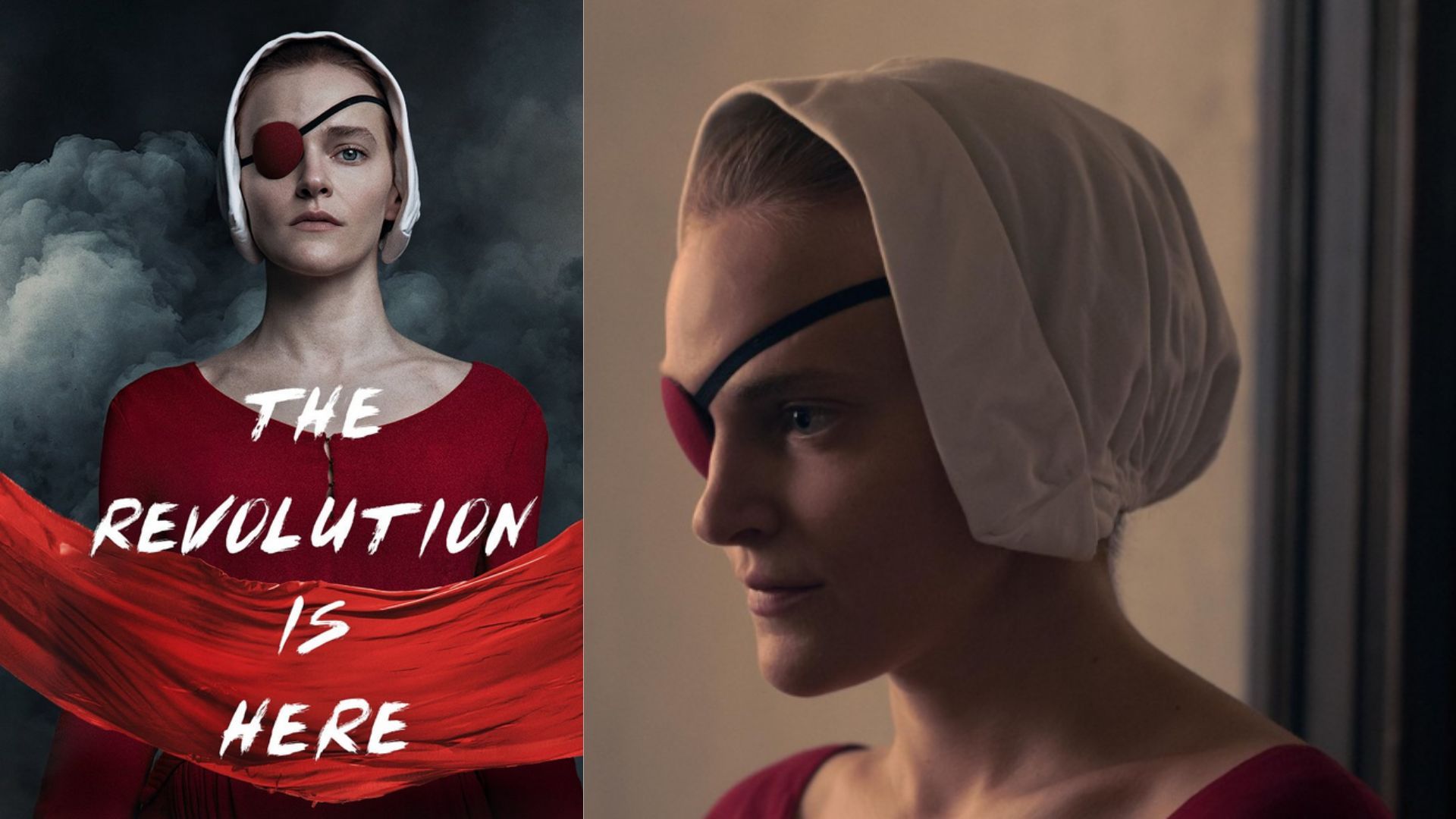 Madeline Brewer as Janine on The Handmaid