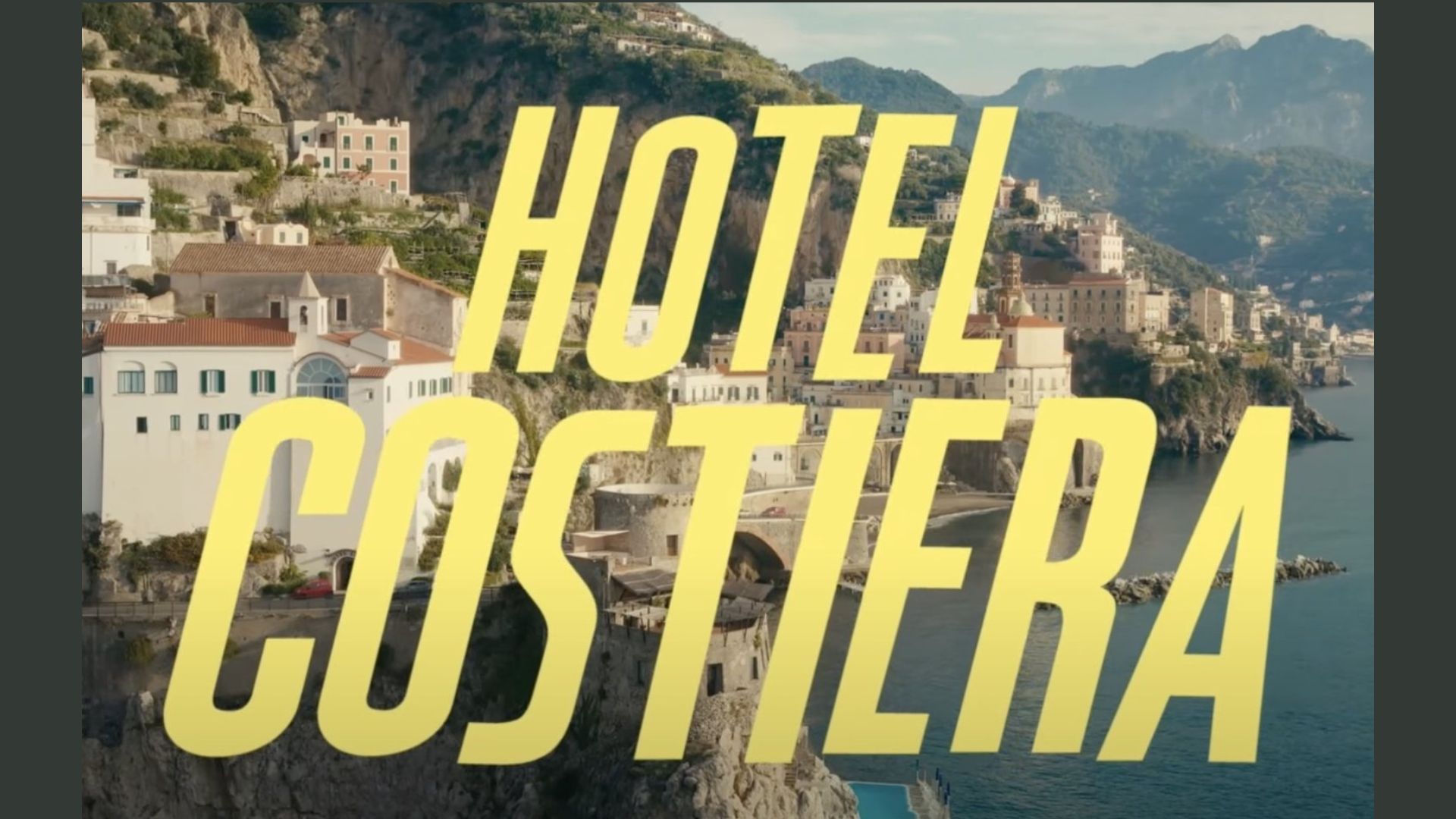 Promotional poster for Hotel Costiera | Image via Prime Video
