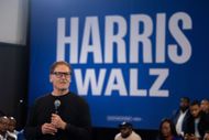 Mark Cuban answers questions as part of the Harris-Walz campaign in Georgia - Source: Getty