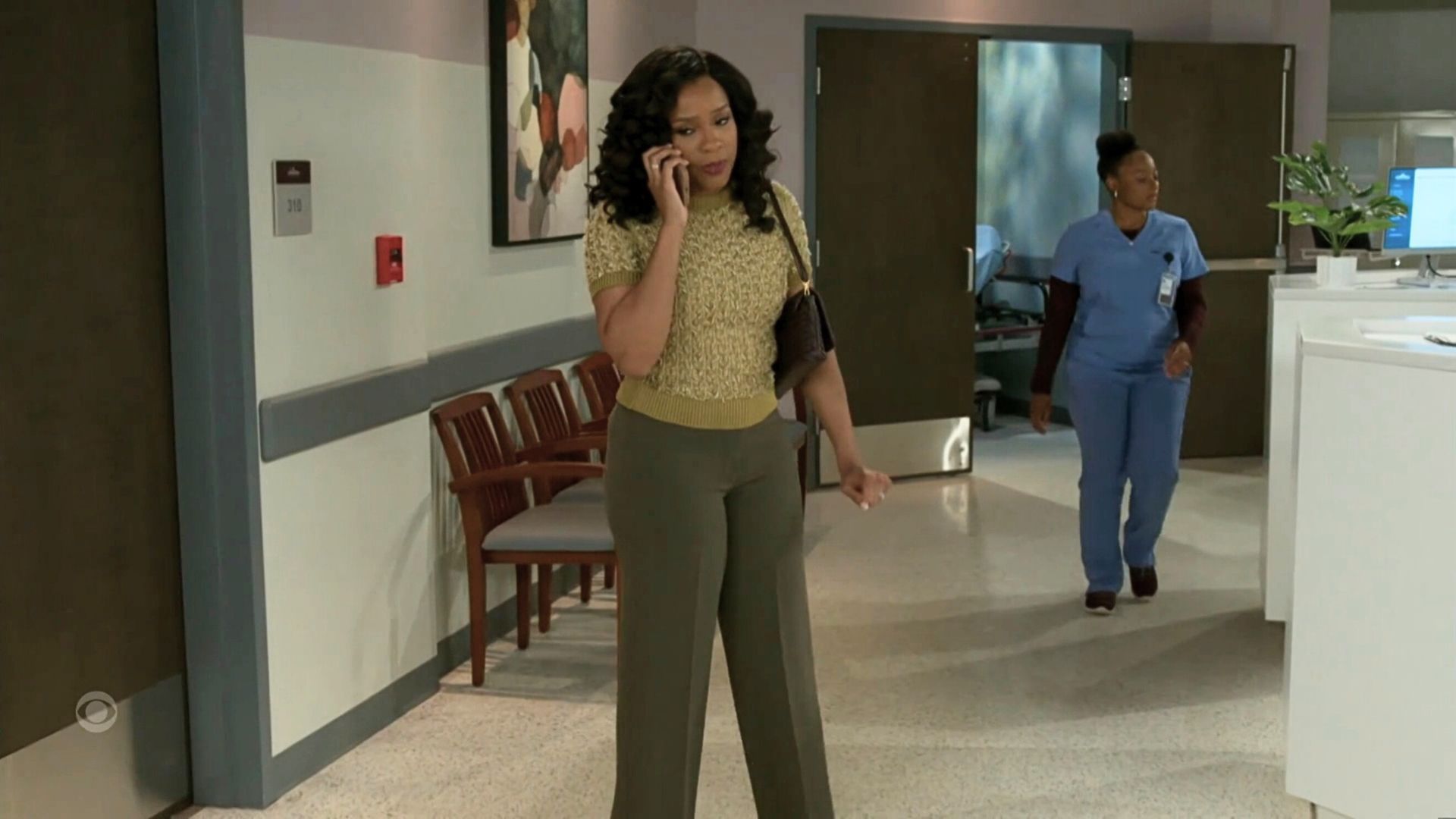 Beyond the Gates: Naomi calls jacob with an emergency | Image: CBS