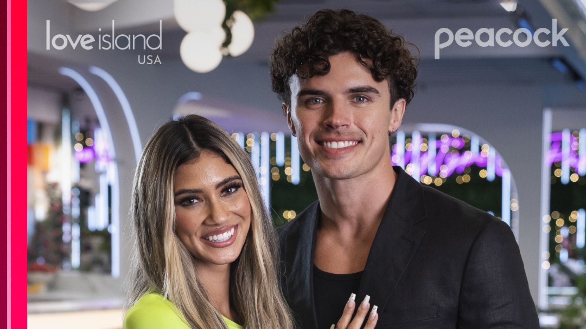 Nicolas and Bella-A from Love Island USA Season 7 | Image via Instagram/ @loveislandusa