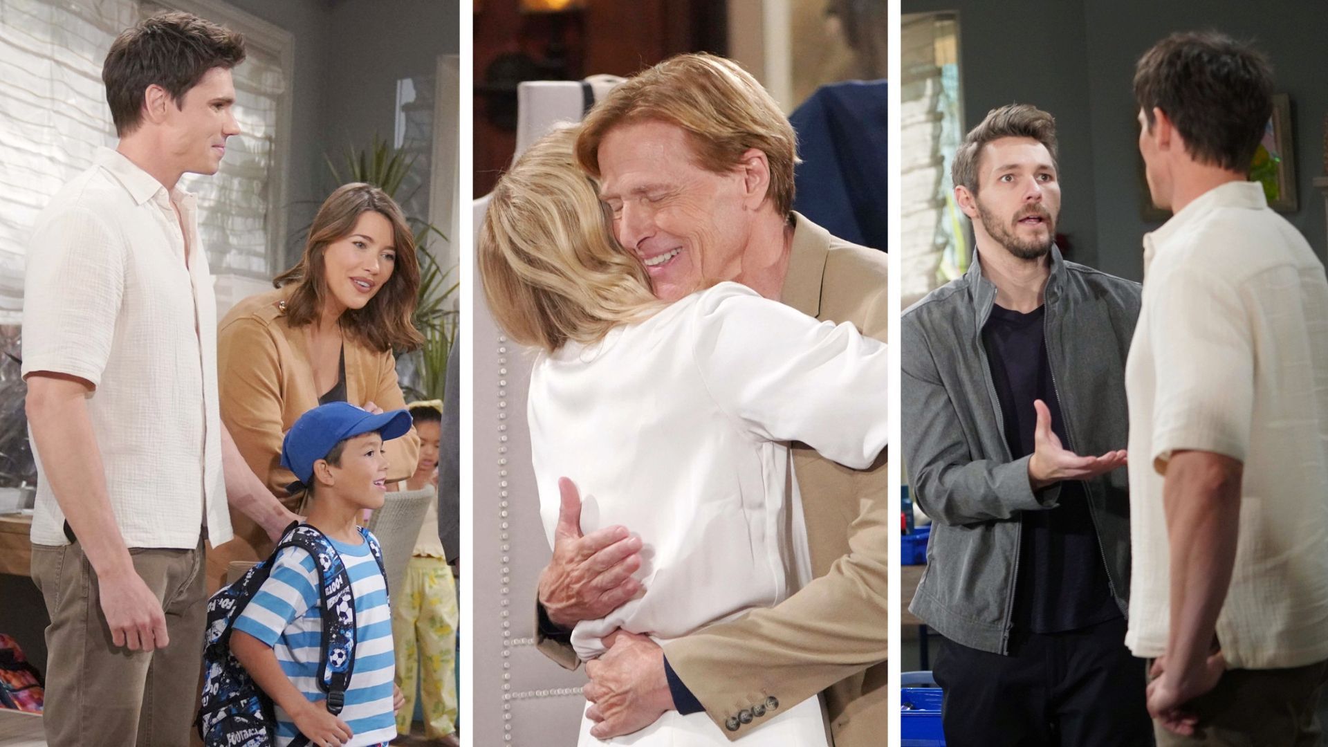 Steffy, Hayes, Nick, Brooke, Finn, and Liam on The Bold and the Beautiful | Images: JPI