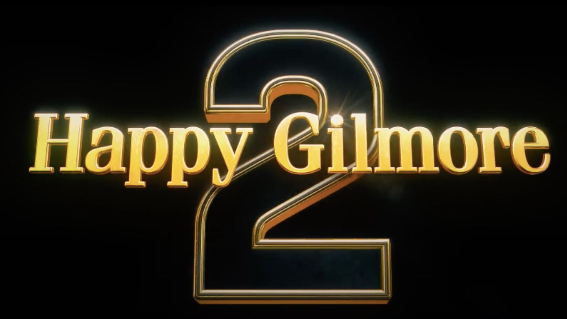 Title card of Happy Gilmore 2 