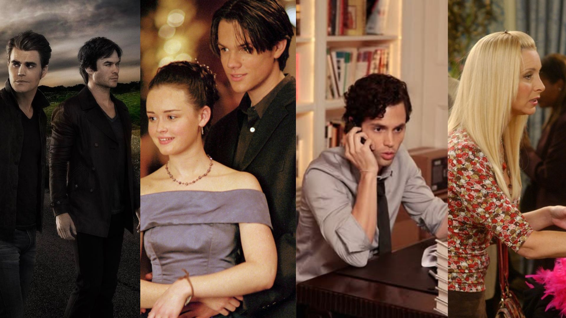 The Vampire Diaries, Gilmore Girls, Gossip Girls &amp; Friends / TV Retcons (Via. @instagram)