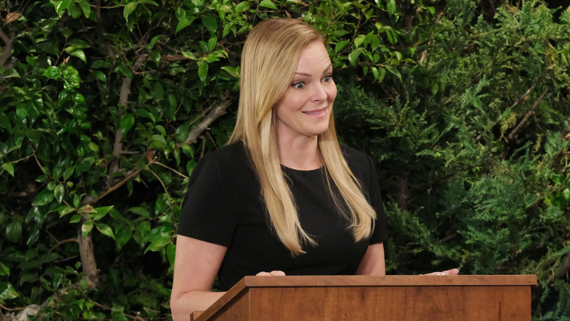 Martha Madison&#039;s Belle gave a warm speech | Image: JPI