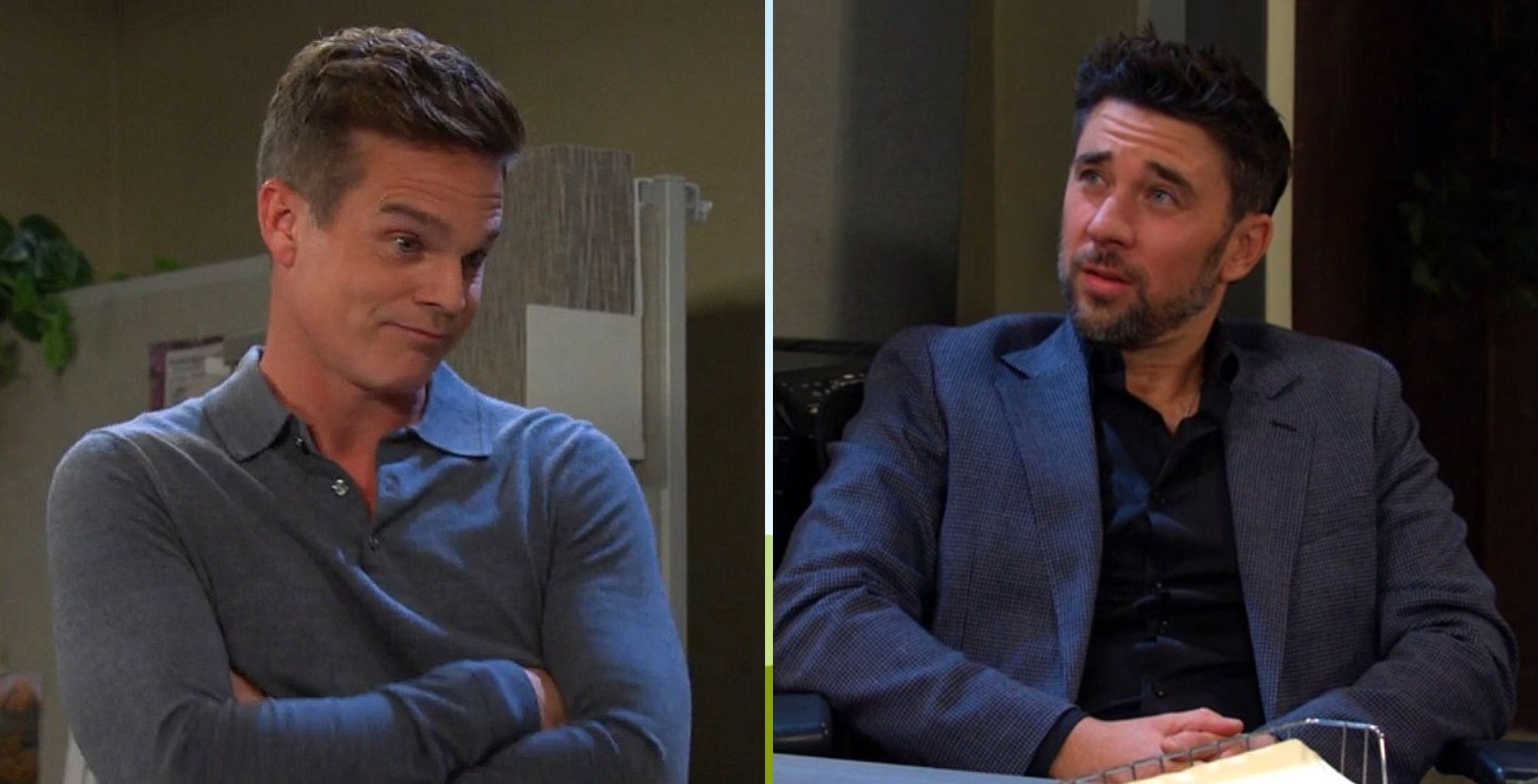 Days of Our Lives&#039; Leo and Chad. | Image Source: Peacock
