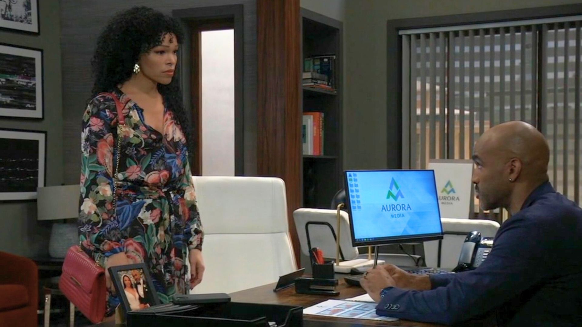 Portia and Curtis hash it out and decide to fight for their marriage on General Hospital | Image: ABC