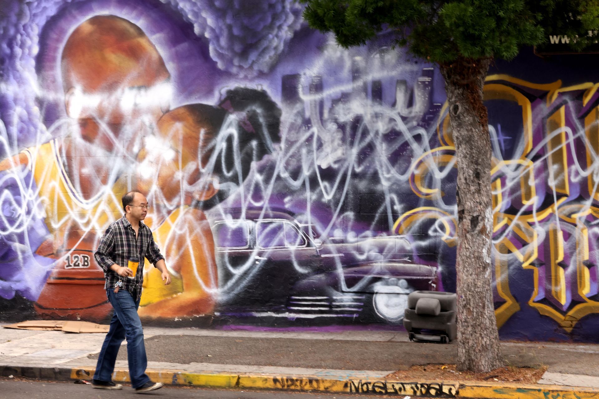 Kobe mural - Source: Getty