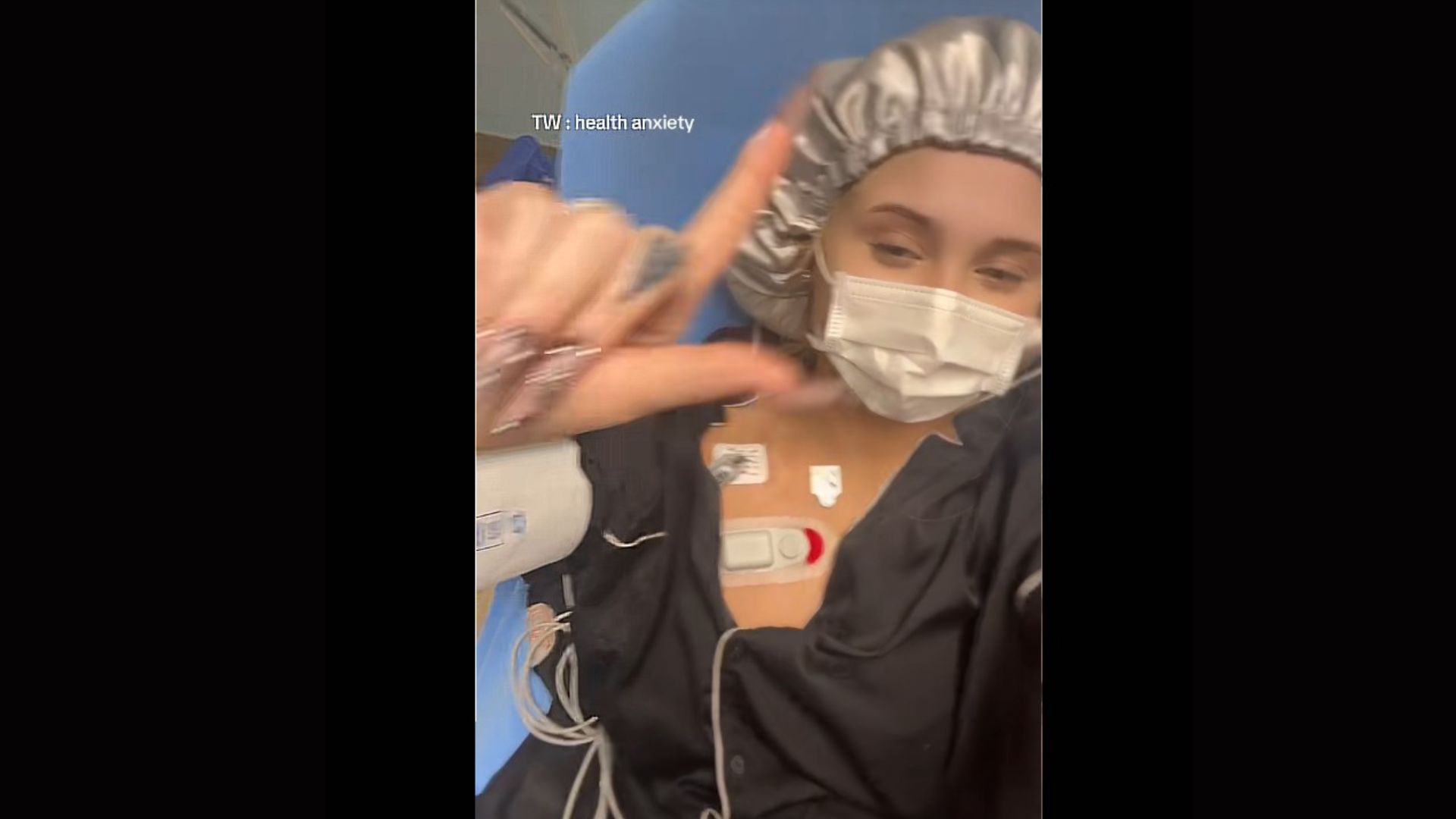 Alabama Barker speaks on her anxiety (Screenshot via TikTok/@alabamabarker)