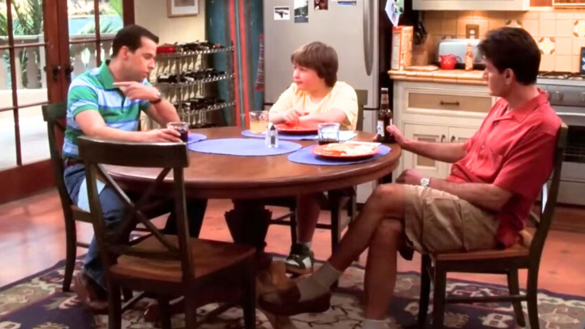Alan, Charlie, and Jake Harper in Two and a Half Men | Image via: Warner Bros. Television 