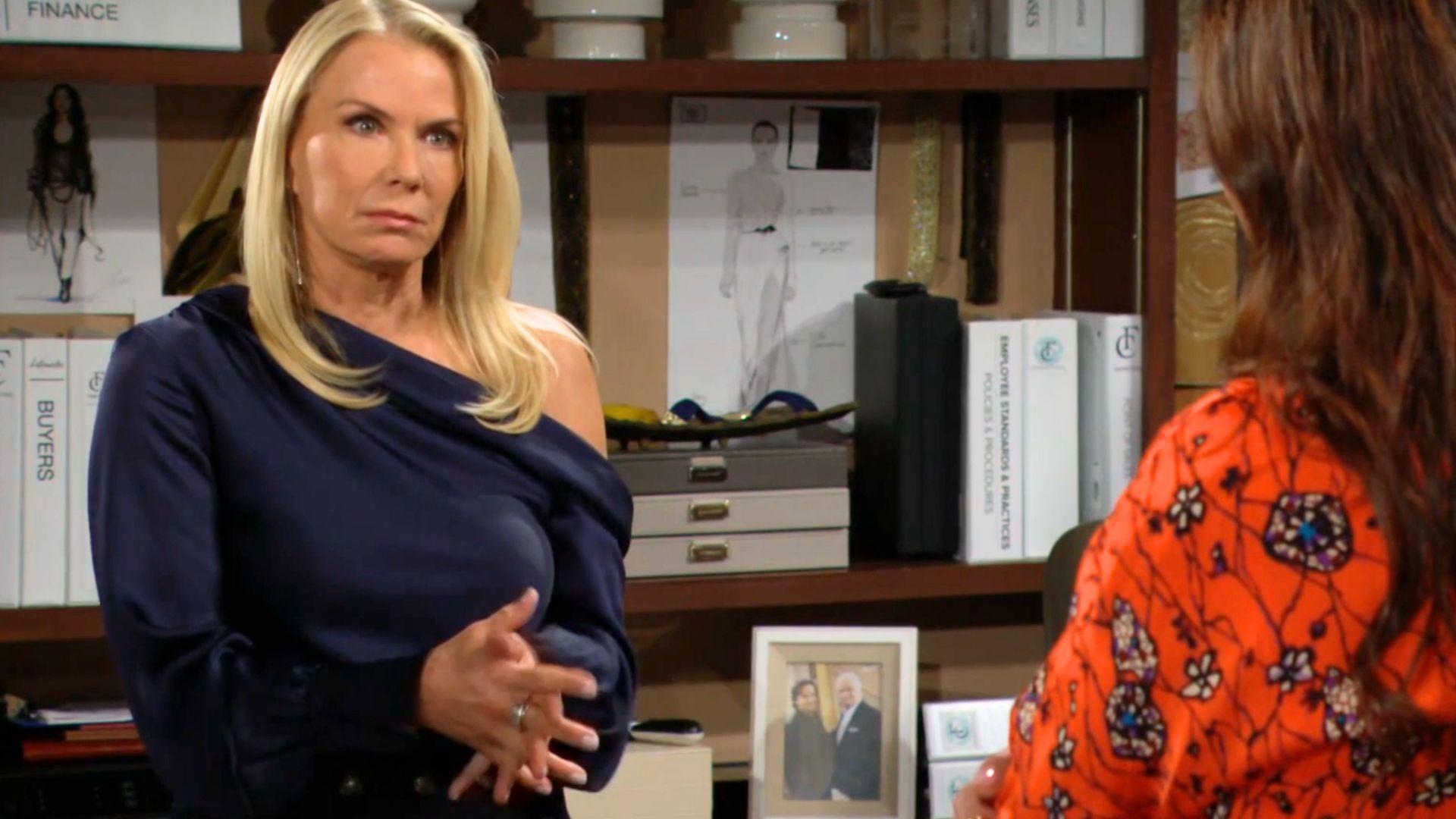 The Bold and the Beautiful&#039;s Katie gave Brooke some food for thought | Image: CBS