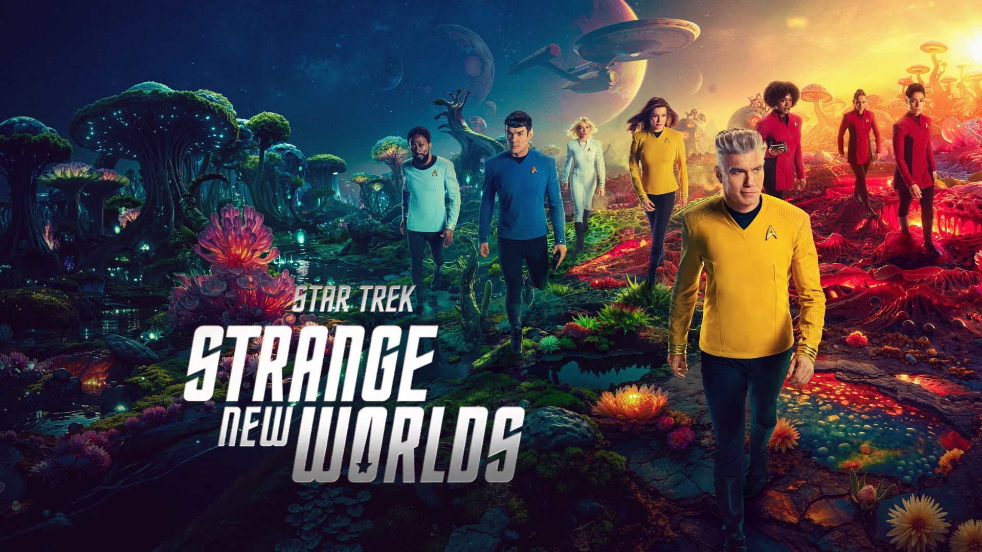 Promotional poster for Star Trek: Strange New Worlds | Image via Paramount+