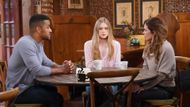 Nate, Claire, and Victoria on The Young and the Restless | Image: JPI