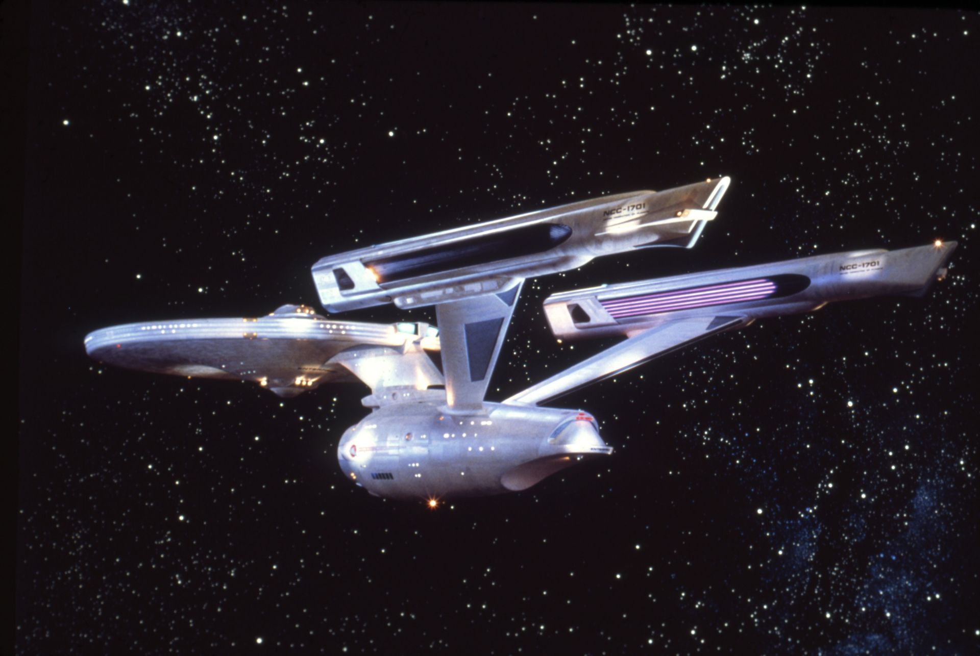 On the set of Star Trek: The Motion Picture - Source: Getty