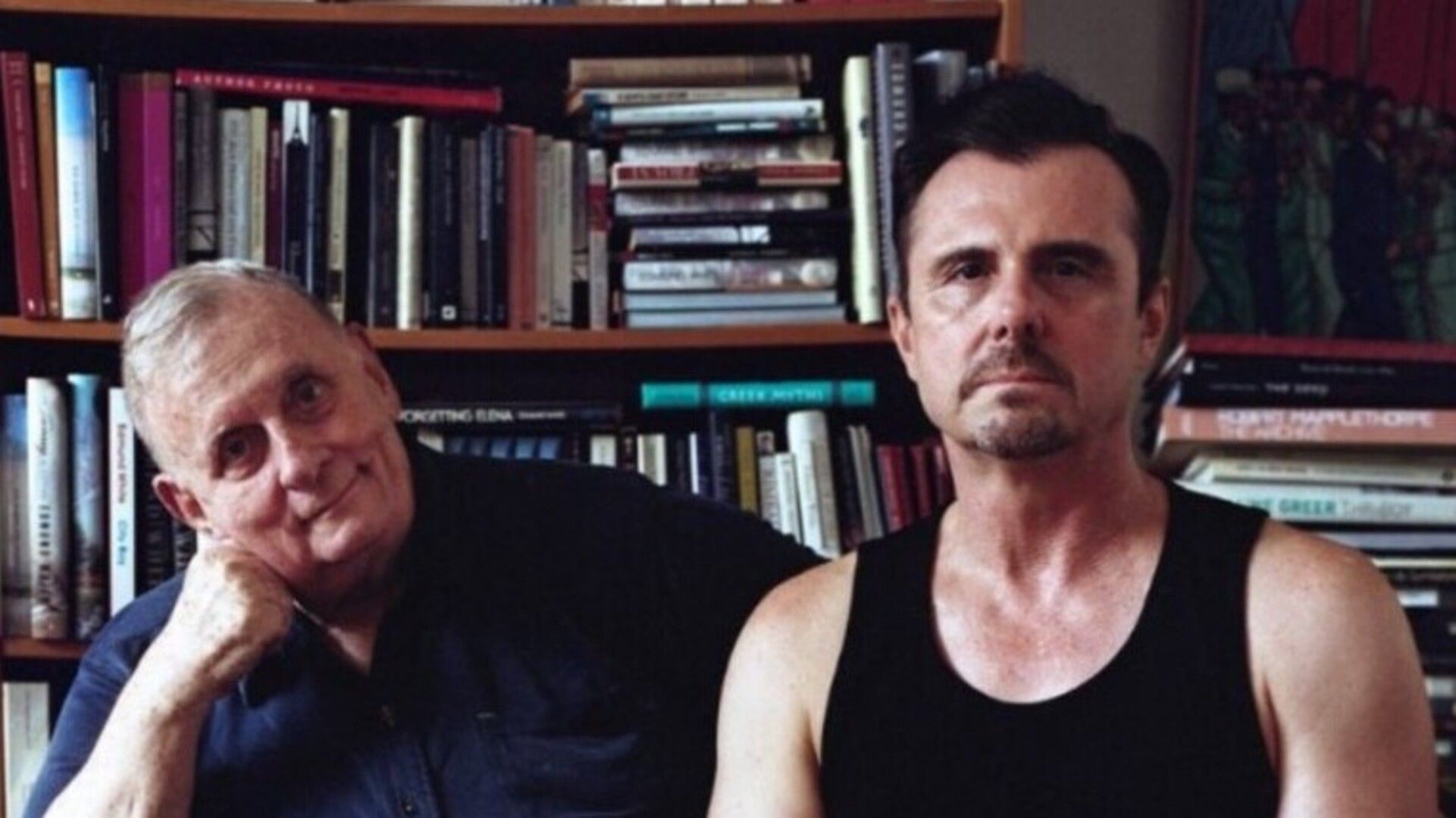 Edmund White and his husband Michael Caroll (Image via Instagram/@mcarrollny)