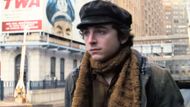 Timothée Chalamet in A Complete Unknown | Image via Searchlight Pictures