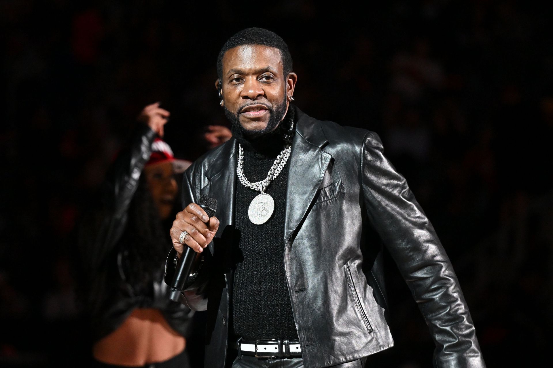 Celebrities Attend New York Knicks v Atlanta Hawks - Source: Getty