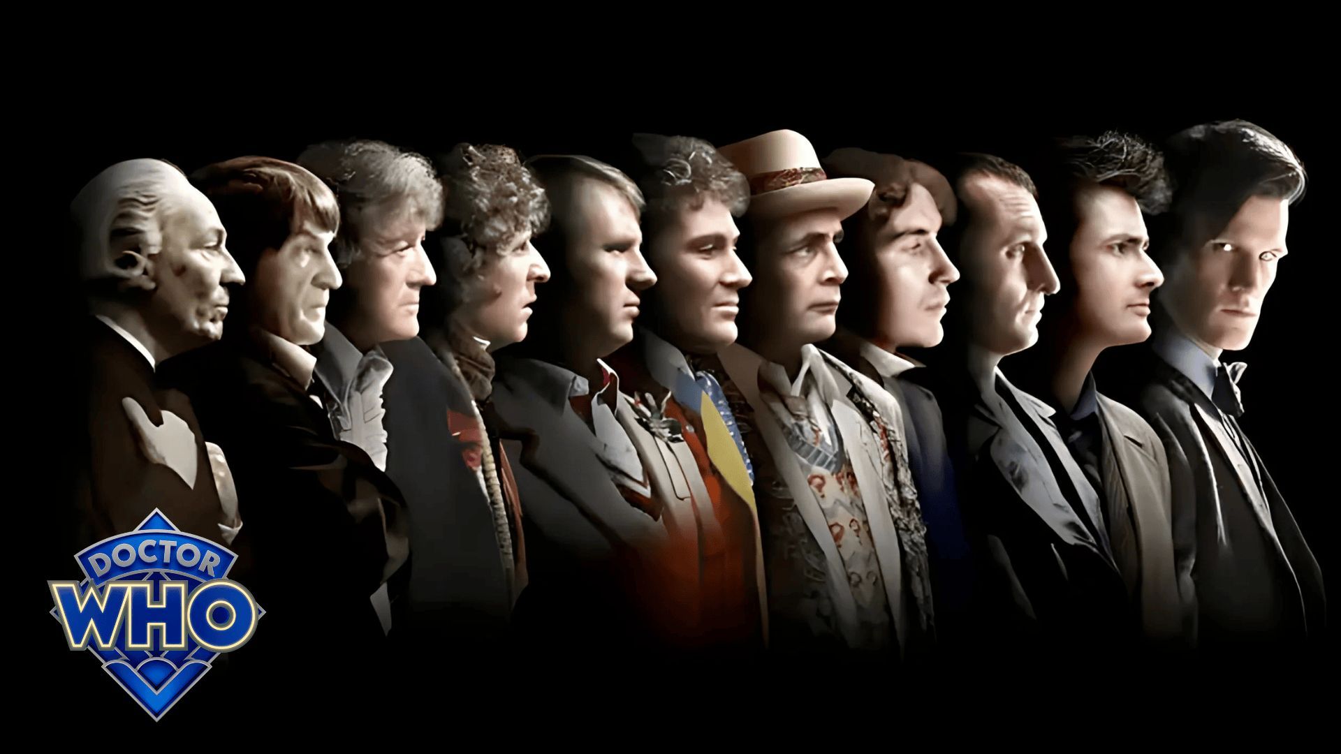 Some of the Doctors in Doctor Who | Image via: BBC