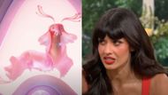 Jameela Jamil as Questa | Image via @Youtube/Pixar and @Youtube/ThisMorning