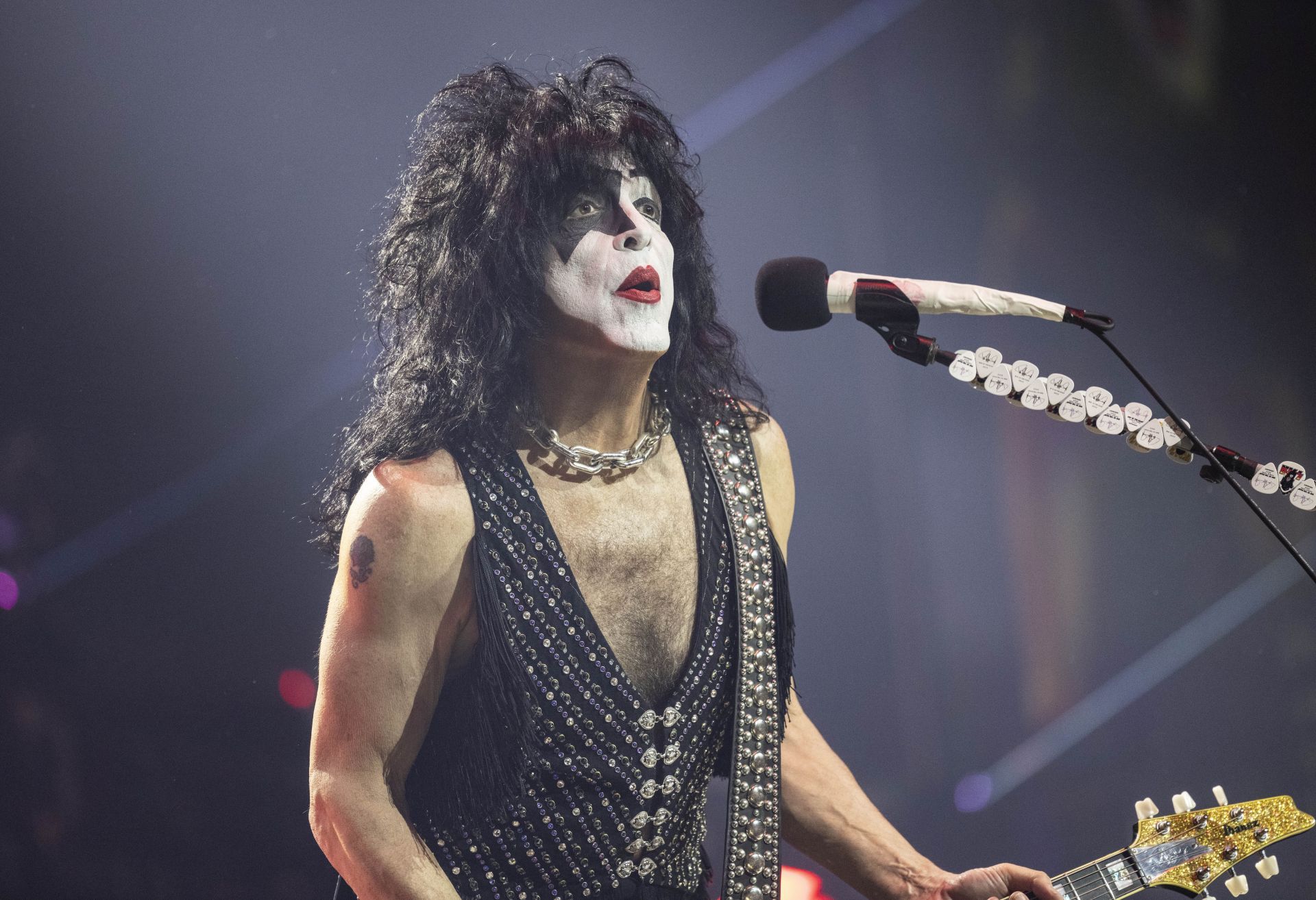 Last concert of the group Kiss in Germany (Image via Getty)