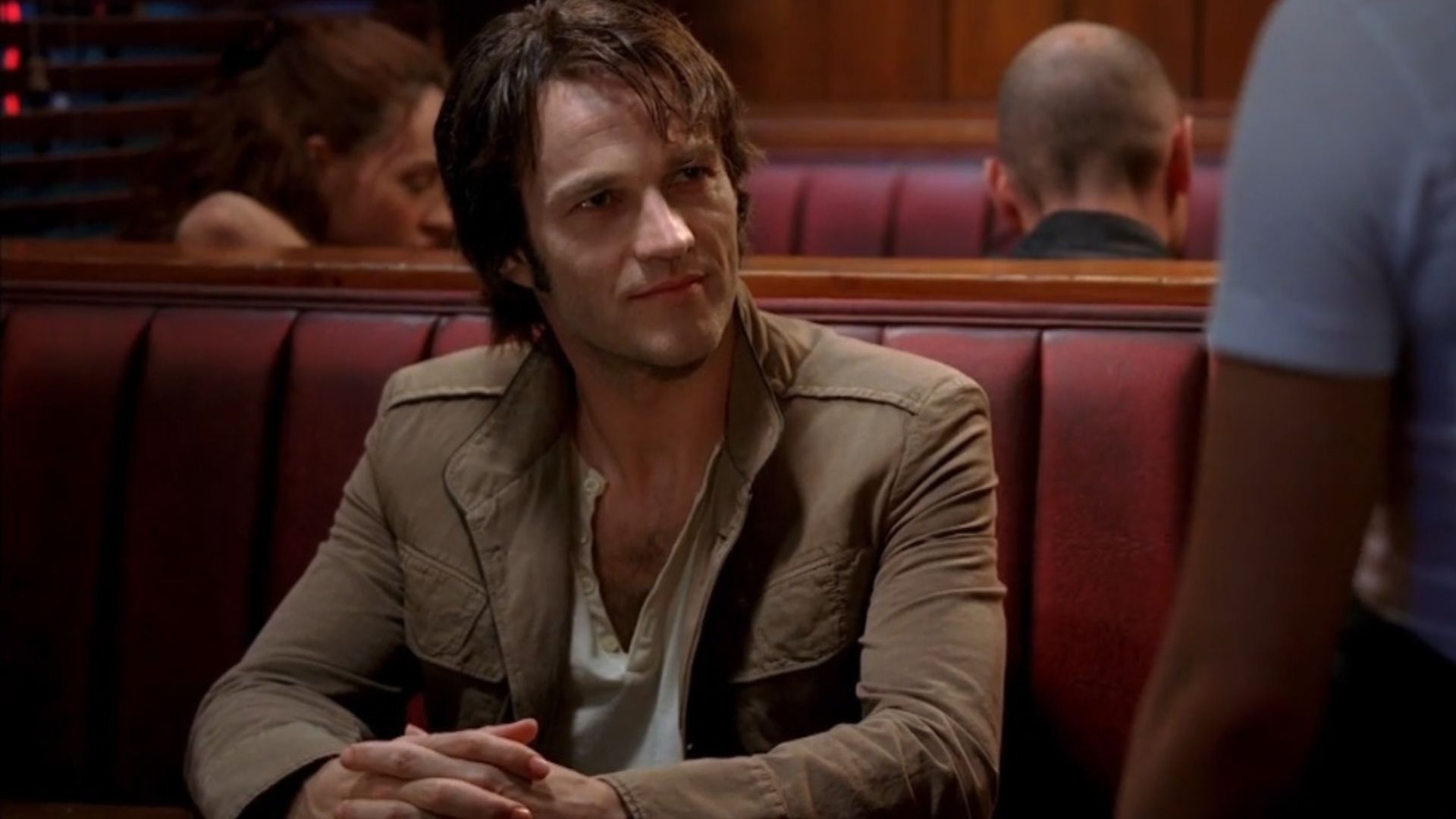 Stephen Moyer as Vampire Bill Compton in True Blood (Image Via YouTube/@trueblood)
