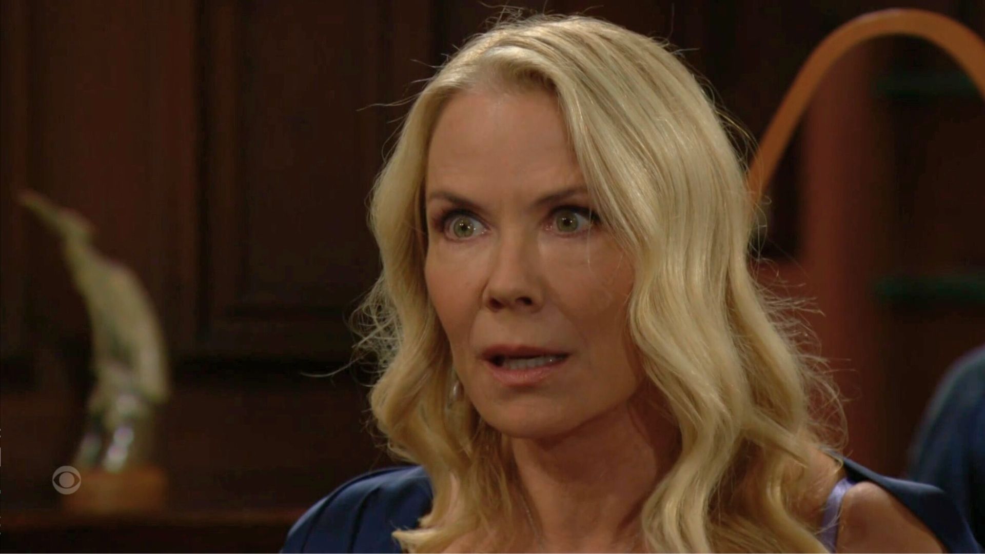 Brooke is shocked to see Nick on The Bold and the Beautiful | Image: CBS