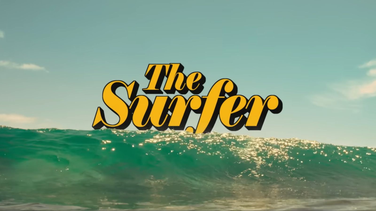 Title card from The Surfer (Image via YouTube @/Lionsgate Movies)