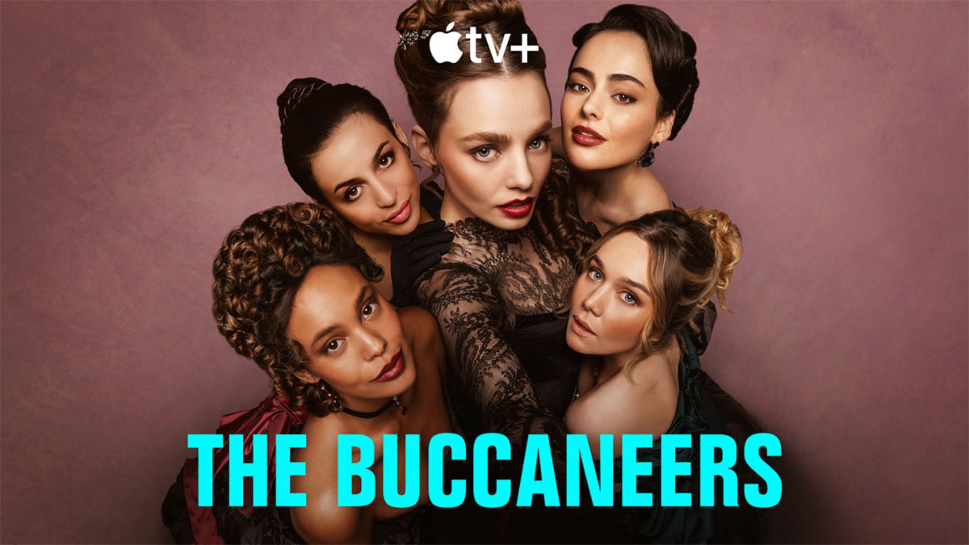 Promotional poster for The Buccaneers | Image via Apple TV+