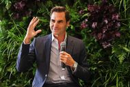 Rolex And The Watches Of Switzerland Group Celebrate Rolex Testimonee Roger Federer - Source: Getty