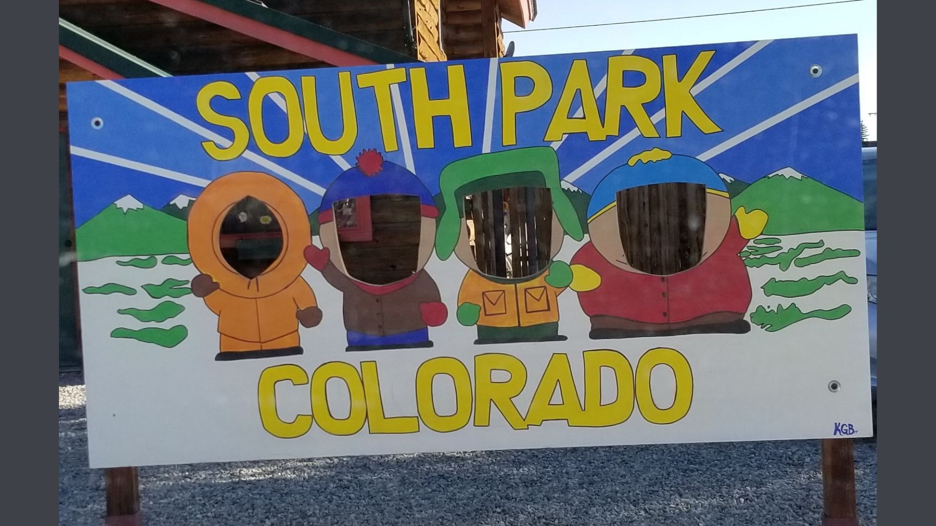 Tourist sign of the town of Fairplay, Colorado | Image via reddit
