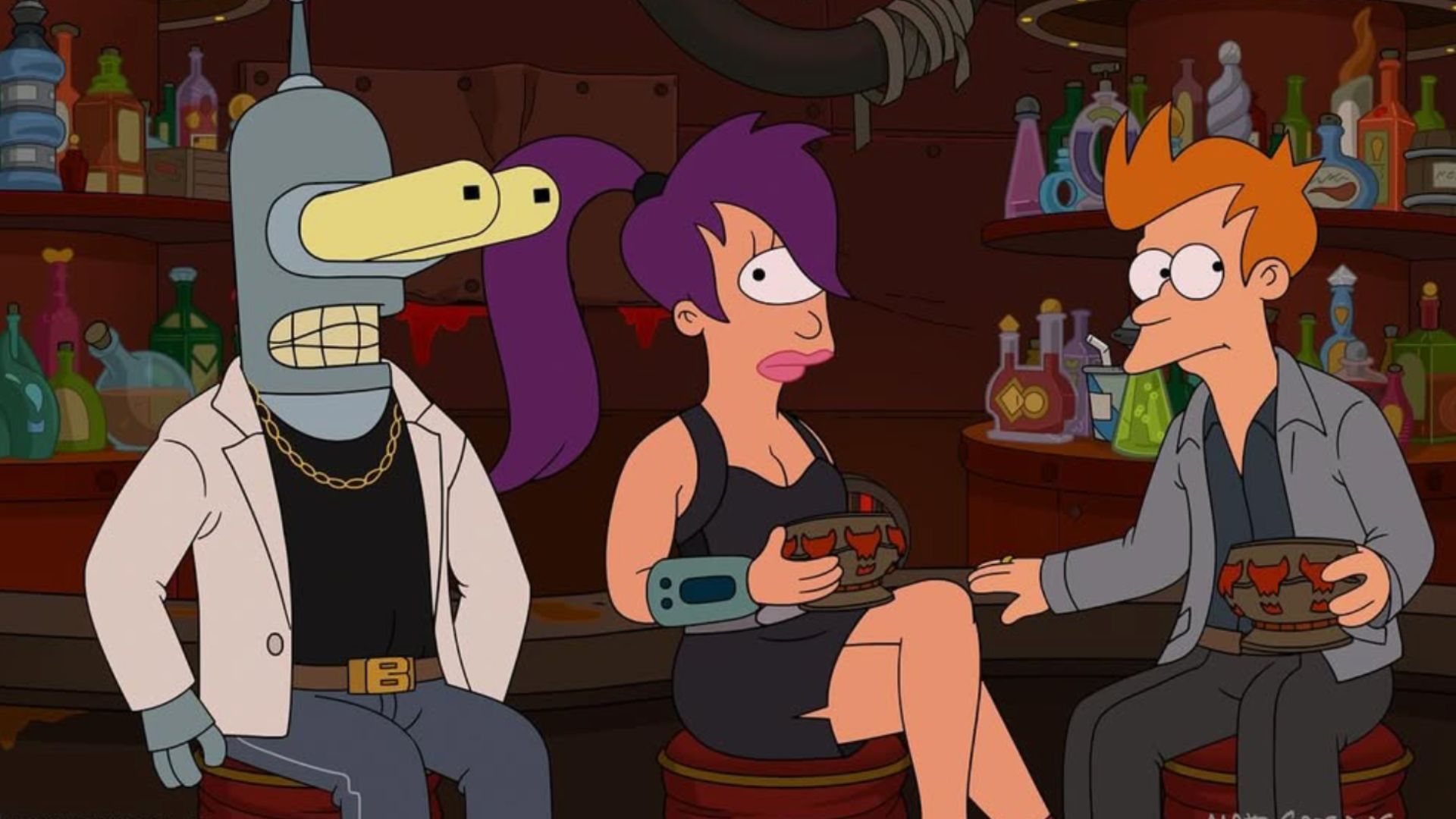 (Image via Instagram/Futuramaonhulu)