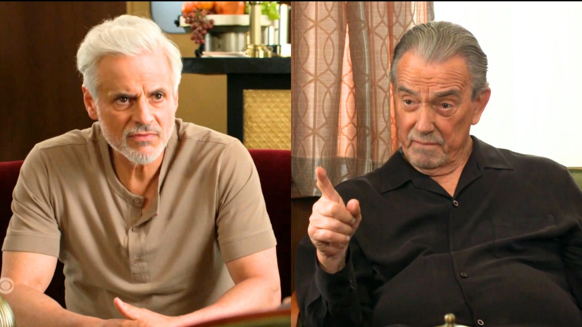 Michael (Christian LeBlanc) warned Victor (Eric Braeden) but will that be enough to mend their relationship on The Young and the Restless | Image: CBS