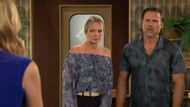 Nick and Sharon struggle with Phyllis' truth on The Young and the Restless | Image: CBS
