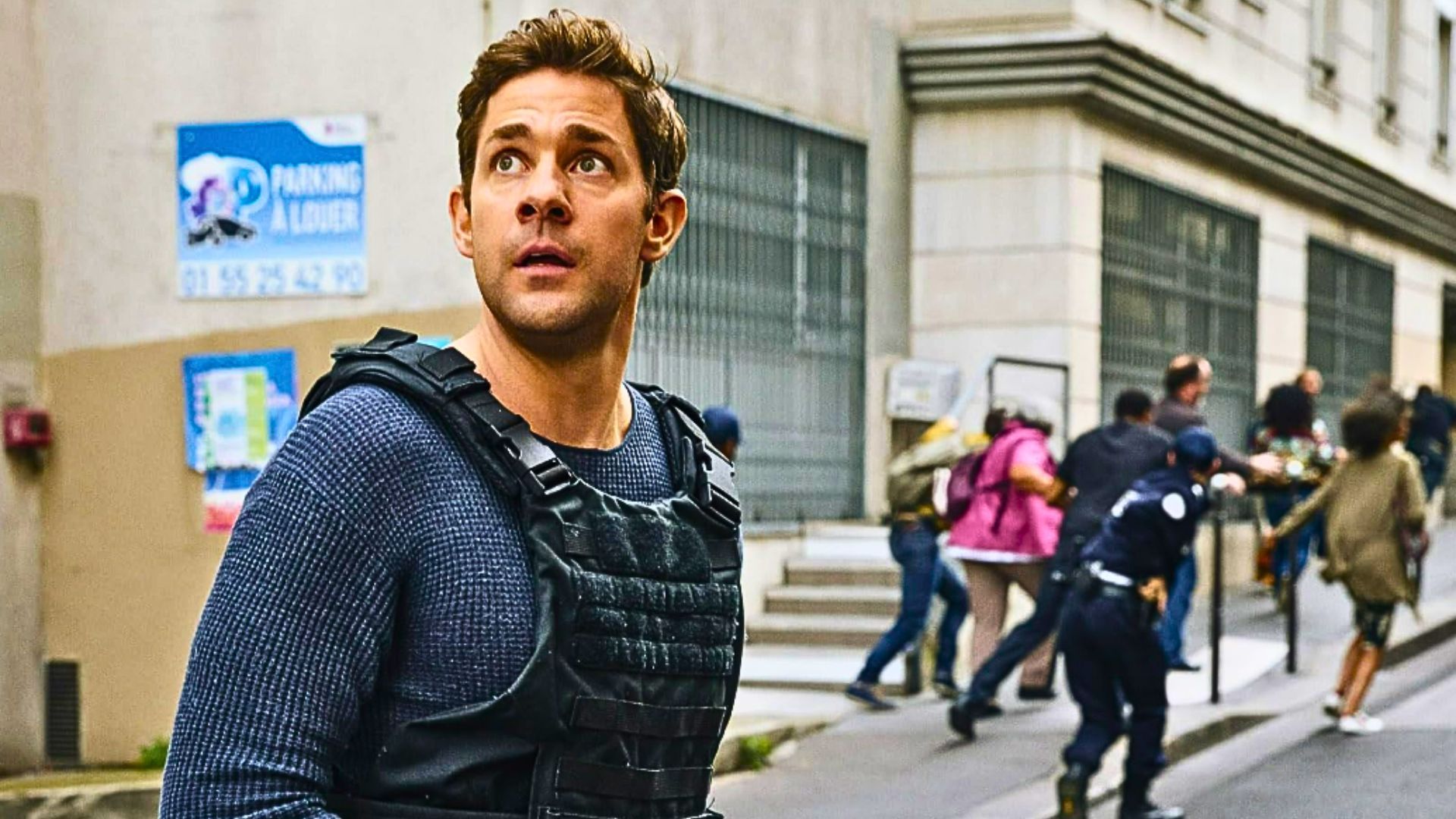 John Krasinski as Jack Ryan in Tom Clancy