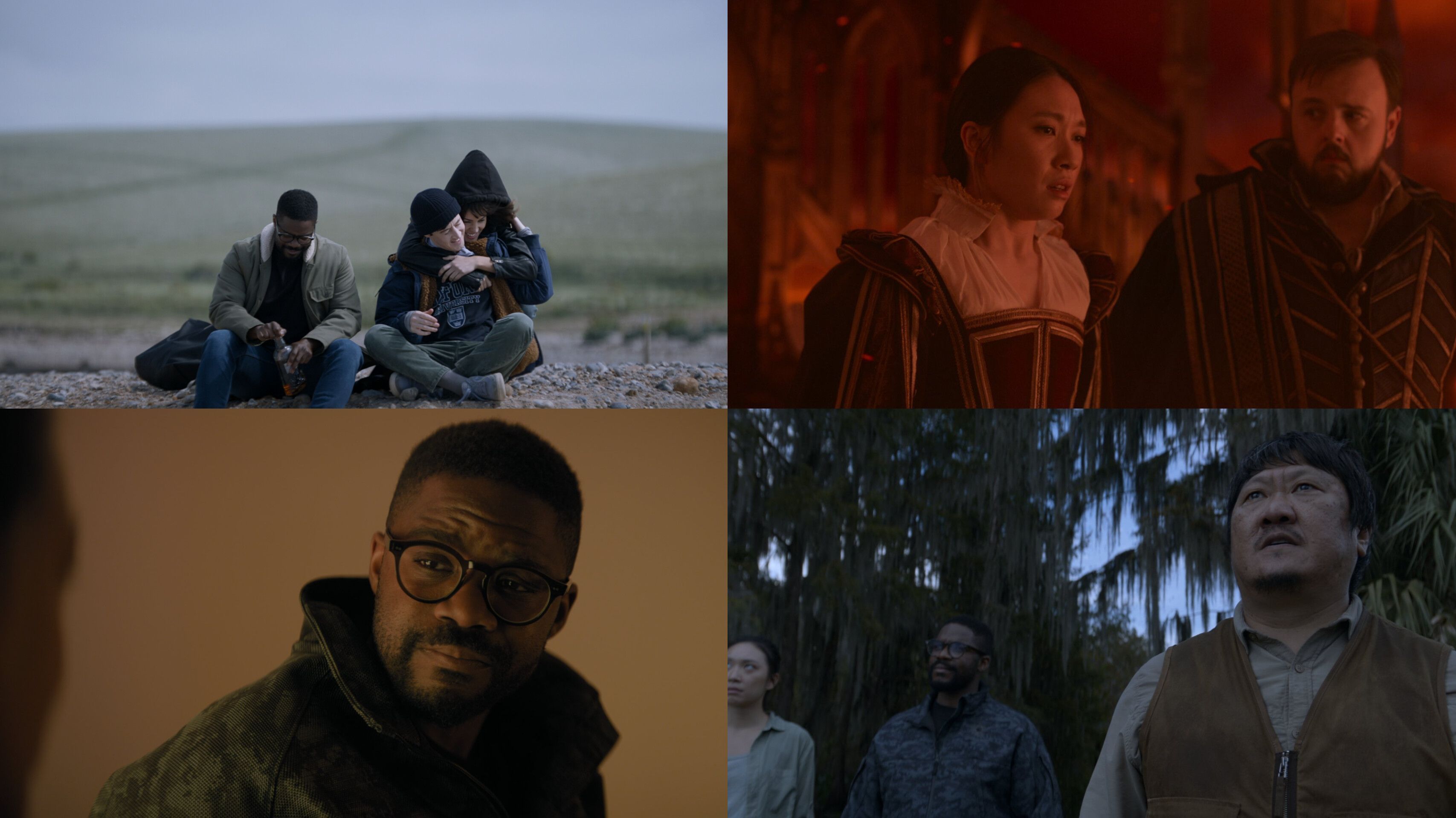 3 Body Problem (images via Netflix) 