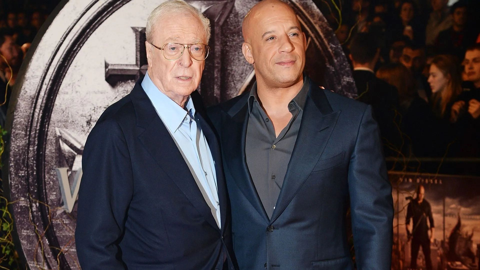 Vin Diesel and Michael Caine