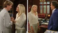 Brooke with Nick and Ridge on The Bold and the Beautiful | Image: CBS