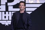 Miles Teller at the 'Top Gun: Maverick' Press Conference - Source: Getty