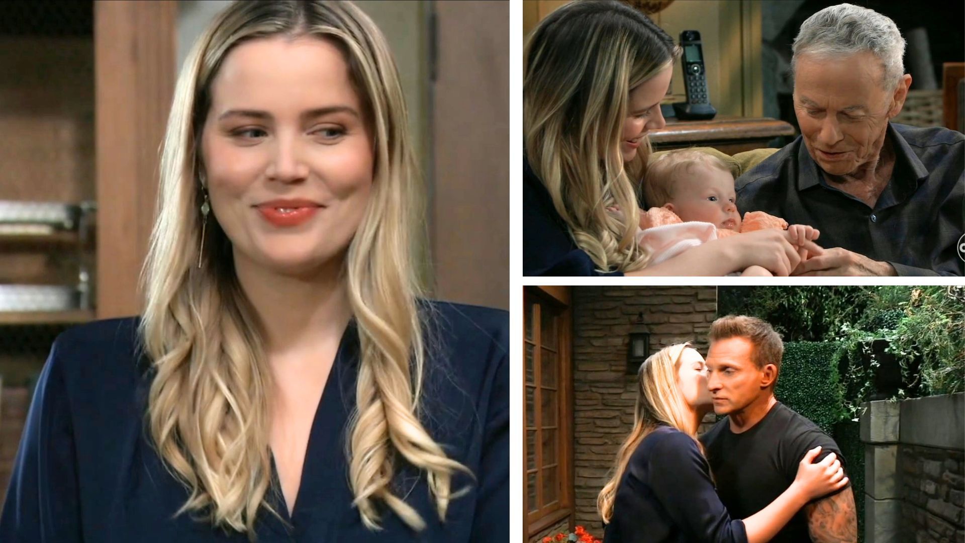 Sasha said goodbye to Jason (Steve Burton) and hello to Robert (Tristan Rogers) as Sofia Mattsson said goodbye on General Hospital | Image: CBS
