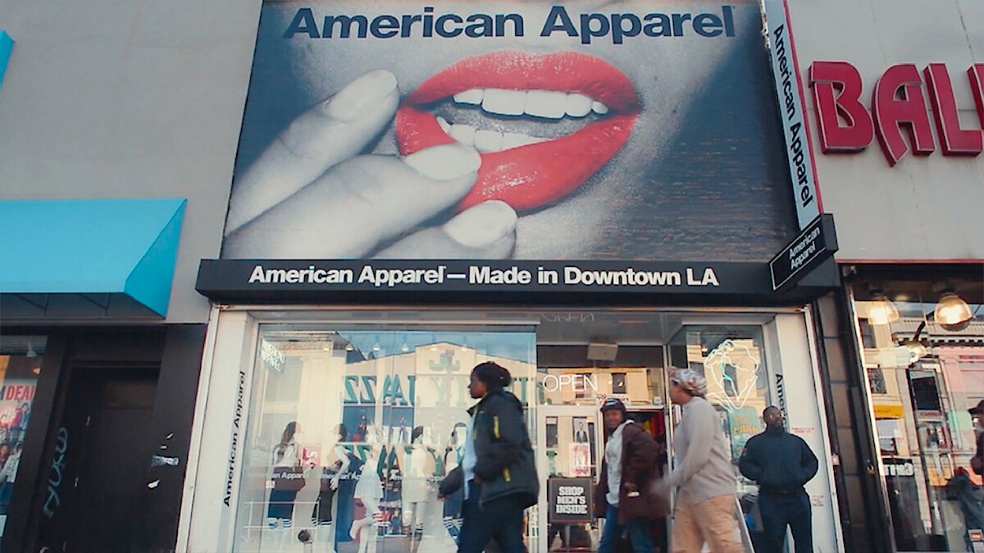 Scene from American Apparel | Image via: Netflix