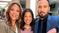 General Hospital's Eva LaRue, Jacqueline Grace Lopez, and Adrian Anchondo. | Image Source: Instagram